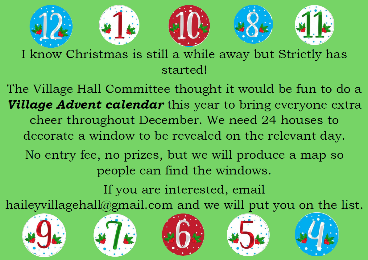 Village Advent Calender