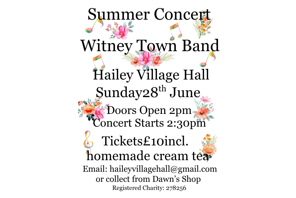 Summer Concert with Witney Town Band